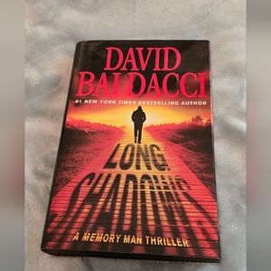 David Baldacci 'Long Shadows' Hardcover Book (1101)